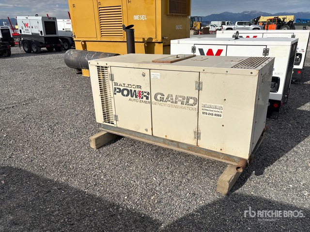 2004 Baldor 25 kW Skid-Mounted Generator Set