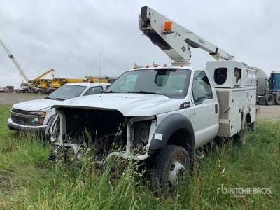 Versalift 29 ft on 2012 Ford F-450 XL 4x2 Bucket Truck (Inoperable)