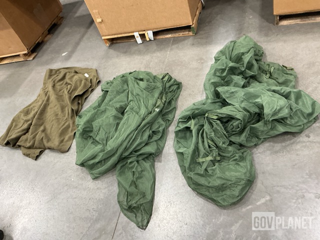 (91) Wool Blankets, (171) Insect Net Protectors & (5) Wet Weather Poncho Liners