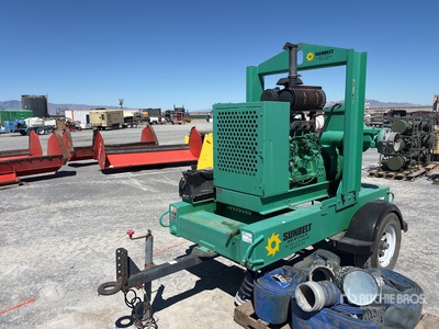 2007 Gorman-Rupp PA6D60-4045D Trailer-Mounted Waterpomp