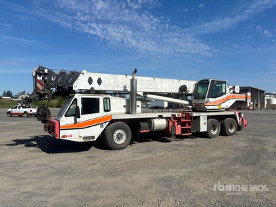 2000 Link-Belt HTC8640 40 ton 6x4 Camión grúa hidráulico