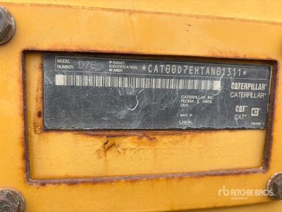 2013 Cat D7E Crawler Dozer