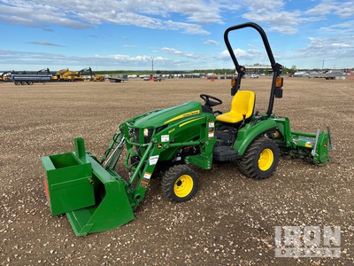 2022 John Deere 1023E 4WD ユーティリティトラクター