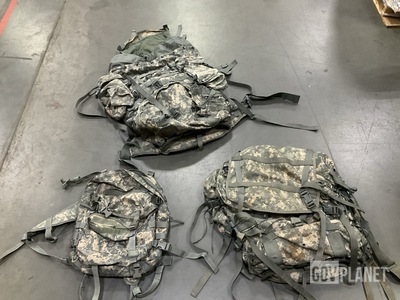 (104) Large Field Packs & (150) Assault Packs
