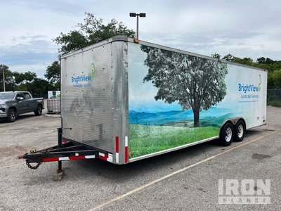 2007 Frontier 23 ft T/A Enclosed Trailer