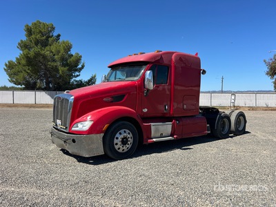 2012 Peterbilt 587 6x4 T/A Sleeper Truck Tractor