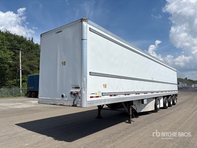 2014 Manac 53 ft x 102 in Sliding Quad/A Geschlossene Anhänger