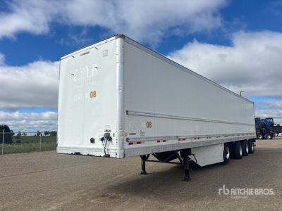 2012 Manac 53 ft x 102 in Quad/A Van Trailer