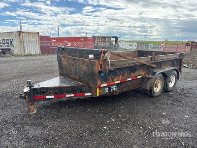 2006 Southland 14 ft T/A مقطورة تفريغ خفيفة