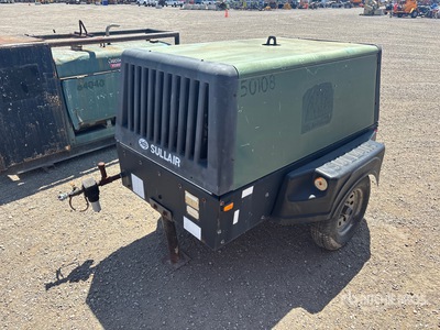 Sullair 185DPQ JD 185 cfm Mobile コンプレッサー