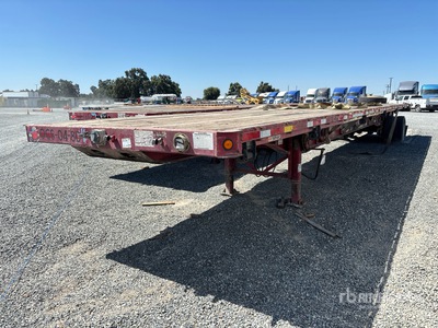 2008 Manac 48 ft T/A Flatbed Trailer
