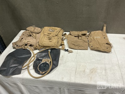 (34) Hydration Carriers, (109) Hydration Pouches & Assorted Items