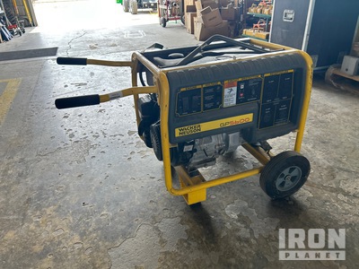2018 Wacker Neuson GP5600A Portable Generator Set