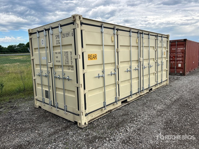 2025 20 ft Standard Multi-Door Storage Container (Unused)