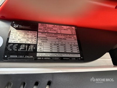 2026 Bobact LPM15N-7 Transpalette (Unused)