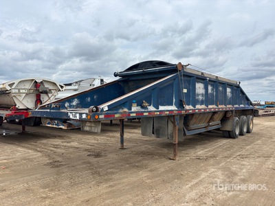 1997 Decap 42 ft Tri/A Belly Dump Trailer