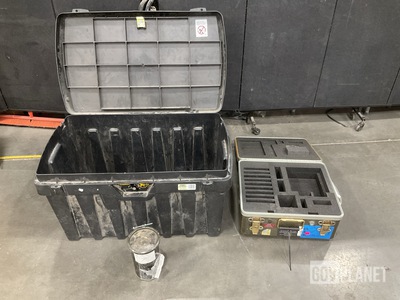 (8) Storage Drums & (6) Storage Cases
