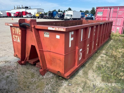 20 ft 20 cyd Abrollcontainer