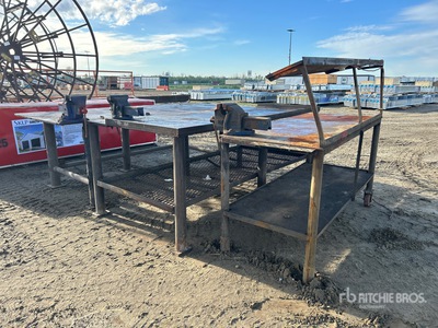 Quantity of (3) Steel Workbench