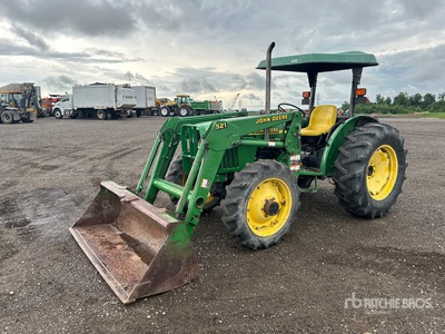 2000 John Deere 5105 Tracteur agricole 4 roues motrices