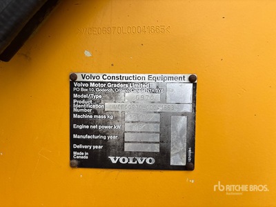 2008 Volvo G970 Motorische Grader