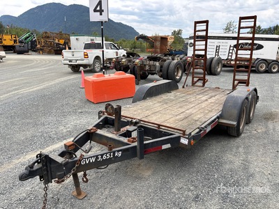 12 ft T/A Equipment Trailer