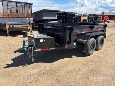 2026 Walker Rig Welding 10 ft T/A Remolque Ligero de Volteo