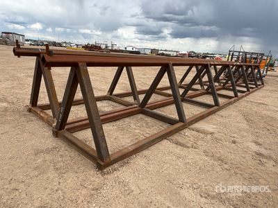 Quantity of (2) 2025 40 ft Engineered Pipe Racks