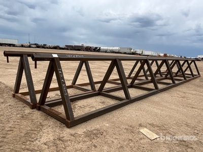 Quantity of (2) 2025 40 ft Engineered Pipe Racks
