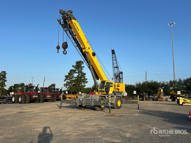 Grove Rt600e 2015 Grove RT600E 50 ton 4x4 Rough Terrain Crane | Ritchie Bros ...