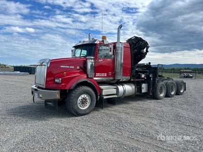 Ferrari 737 on 2004 Western Star 8x6 Sleeper Boom Truck