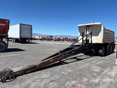 1996 Williamsen 18 ft Quad/A Pup Dump Trailer