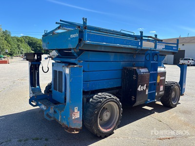 2016 Genie GS-4390RT 4x4 Diesel Scissor Lift (Inoperable)