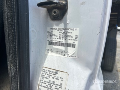 2015 Ford F-550 4x4 S/A Dump Truck (Inoperable)