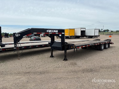 2013 Felling FT-20 27 ft T/A Gooseneck トレーラー