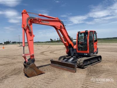 2011 Kubota KX080-3 Excavadora de Cadenas