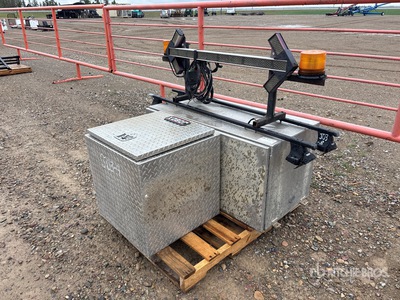 Quantity of (2) Aluminum Cassetta per attrezzi