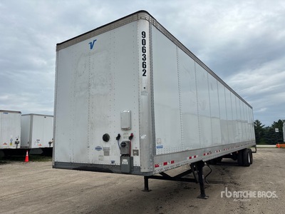 2019 Vanguard 53 ft x 102 in T/A Van Trailer