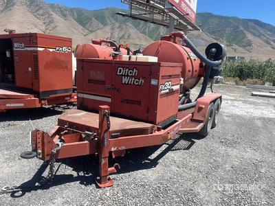 2011 Ditch Witch FX30 Vacuümtanker Aanhangwagen