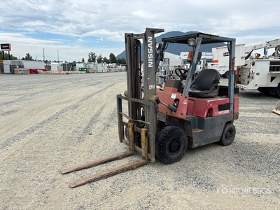 1999 Nissan NJ01M15 1500 kg Pneumatic Tire Heftruck (Inoperable)