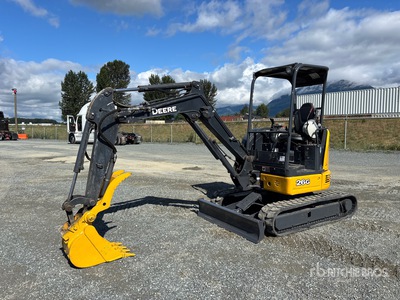 2017 John Deere 26G Minikoparka