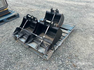Quantity of (3) Yanmar 17 in Digging Cazo para excavadora - Fits 1.5 - 2 ton Excavator