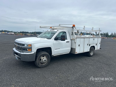 2016 Chevrolet Silverado 3500 4x2 ユーティリティトラック