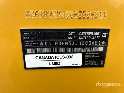 2024 Cat PM313 Tracked Fresadora