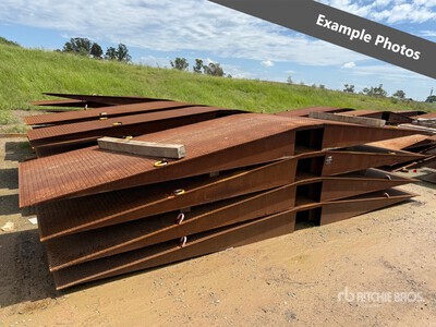 Hot Engineering Removable 5.33 m Drive-Over Steel Ramp (Pair) Varios otros