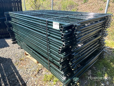 Quantity of (25) 2026 BYT MSPP07 7 ft Mesh Sheep Panneau pour bétail (Unused)