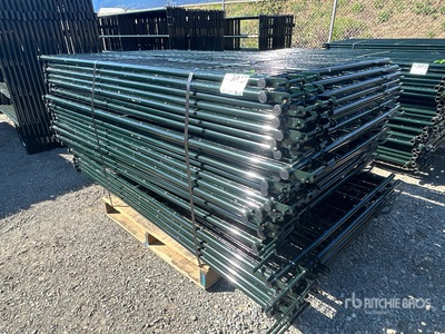 Quantity of (25) 2026 BYT MSPP07 7 ft Mesh Sheep Panneau pour bétail (Unused)