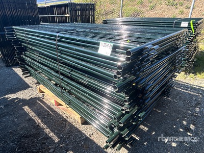 Quantity of (24) 2026 BYT MSPP07 7 ft Mesh Sheep Panneau pour bétail (Unused)