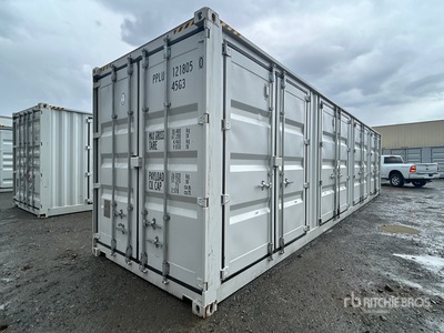2026 40 ft High Cube Multi-Door Storage Container