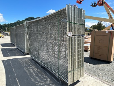 Quantity of (20) 2025 GLCF1006 10 ft x 6 ft Chain Link Fencing (Unused)